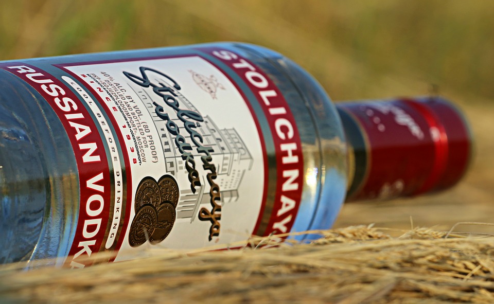 Did you know that vodka is also a very good detergent?