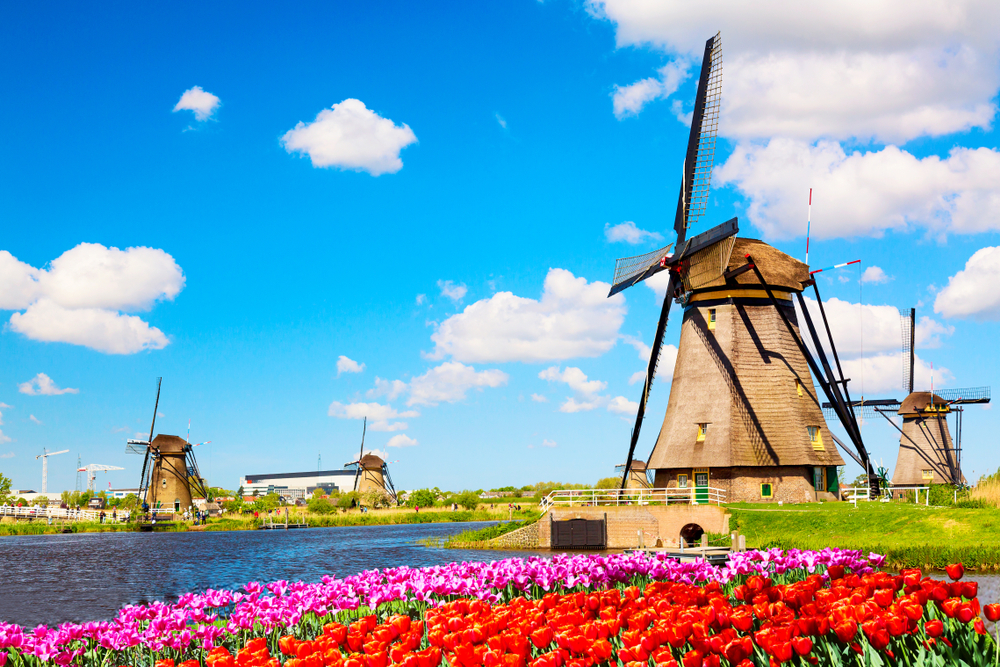 This is where the Dutch windmill is actually for?