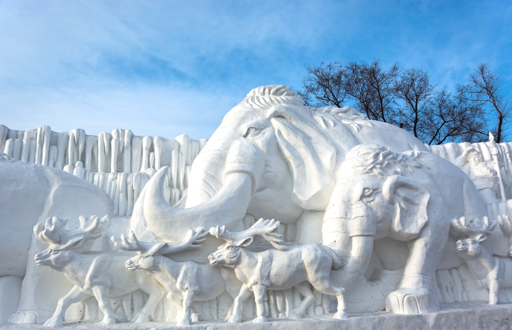 The sculptures that will make you pray for snow