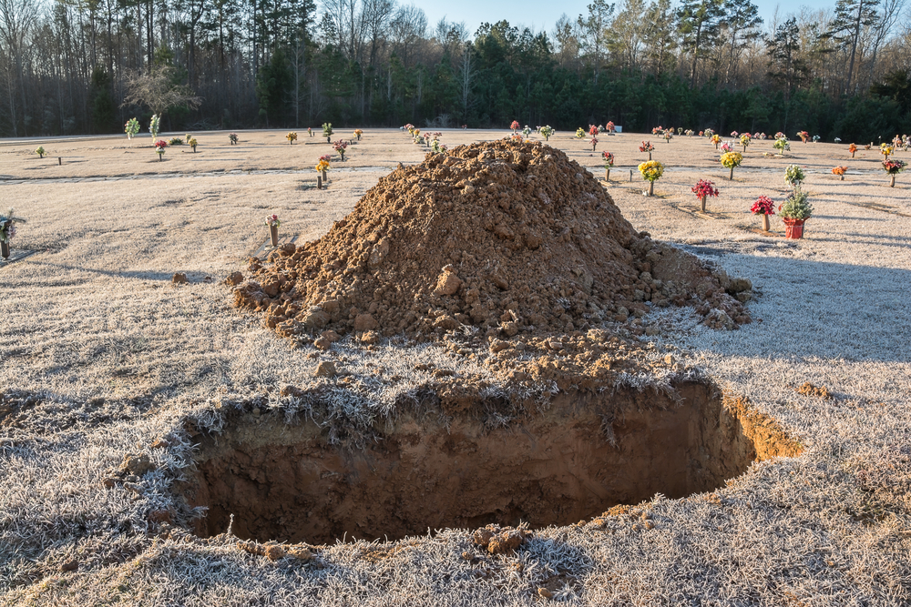 How did they settle on six feet deep for graves?
